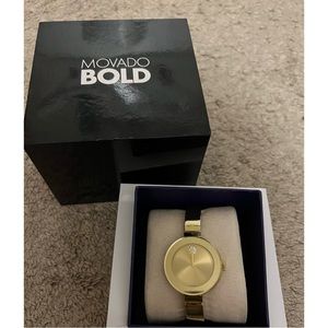 Used Gold Movado watch